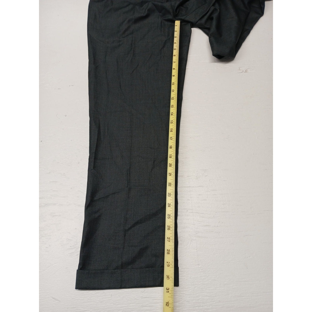 Savane (34x32) Gray Relaxed Fit Dress Slacks