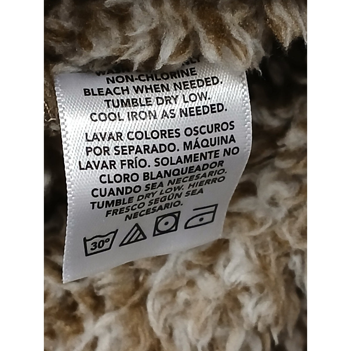 Alpine Sherpa (Medium) Brown Quarter Zip Pullover Sweatshirt