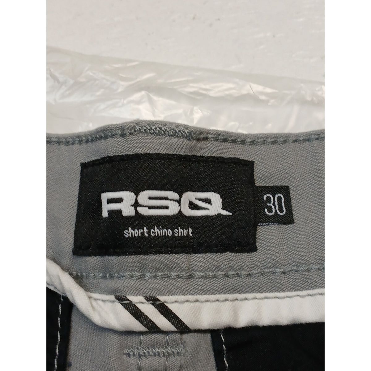 RSQ (30) Gray Casual Skater Chino Khaki Shorts